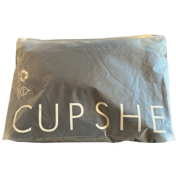 NWT Cupshe Tiered Ruffled Tie Neck Mini Dress Size L - Picture 6 of 6